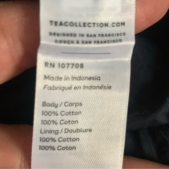 Tea Collection | Tartan Plaid Dress Festive Christmas Holiday Youth Size 14 - Picture 9 of 13